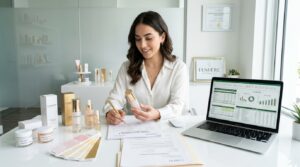 Perhitungan rincian modal maklon kosmetik dan sampel formulasi skincare di PT PDM Beauty Lab